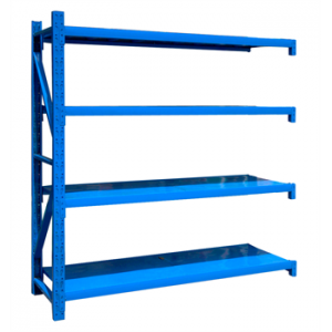 中型貨架副架1800×500×1800mm(四層,300kg/層,藍(lán)色)