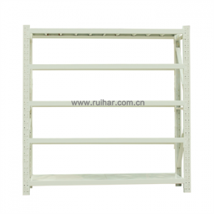中型貨架 五層擱板，500kg/層  白色