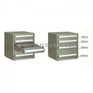 雙軌工具柜580×525×665mm(四個(gè)抽屜) 綠色，F(xiàn)C-665N