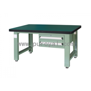 重型工作臺帶雙吊抽(50mm復(fù)合臺面)，XFH-1520
