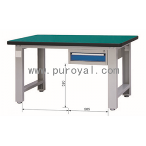 重型工作臺(tái)帶單抽(40mm復(fù)合臺(tái)面)，E-XTG2175+XB10-1TG(B)