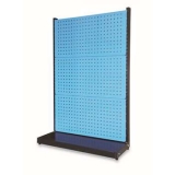 固定型單面物料架960×375×1450mm(3方孔)，KR-1330